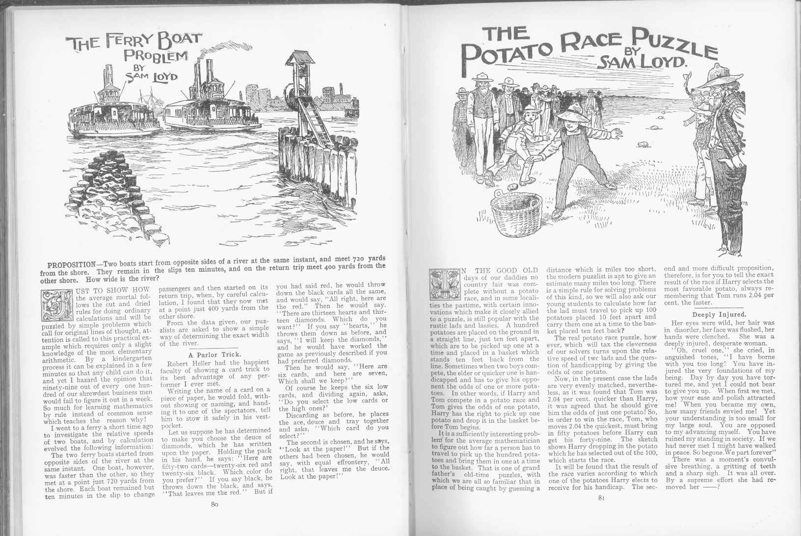 Sam Loyd - Cyclopedia of Puzzles - page 80-81